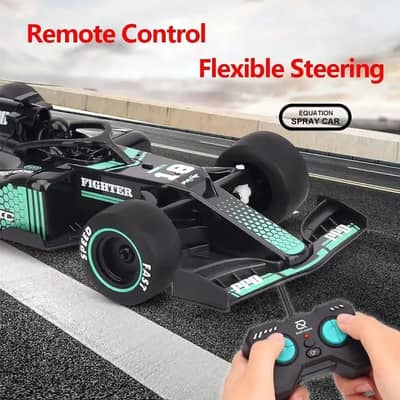 Formula RC Remote Control spray Toy for Boys