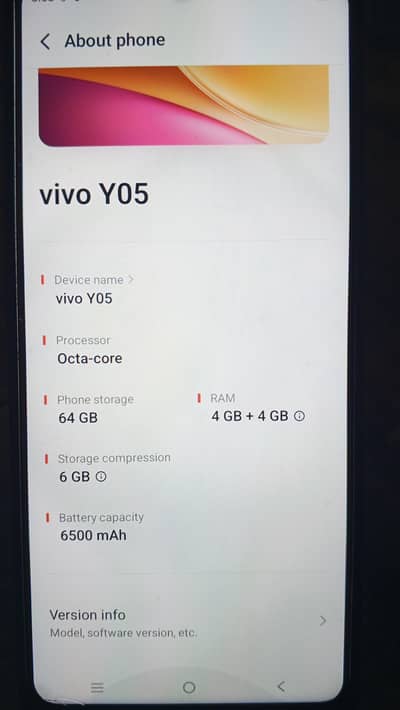 Vivo Yo5