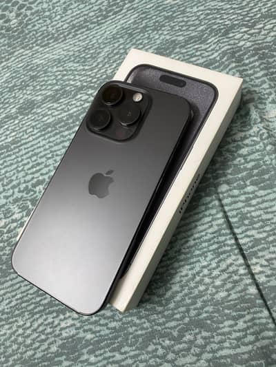 Iphone 15 pro 1TB PTA Approved with box