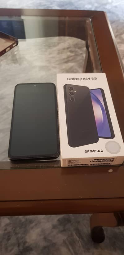 Samsung A54 in scratchless condition