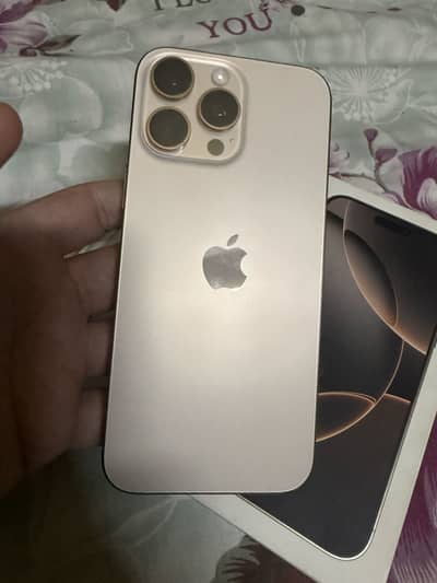 Iphone 16 pro max 256gb desert