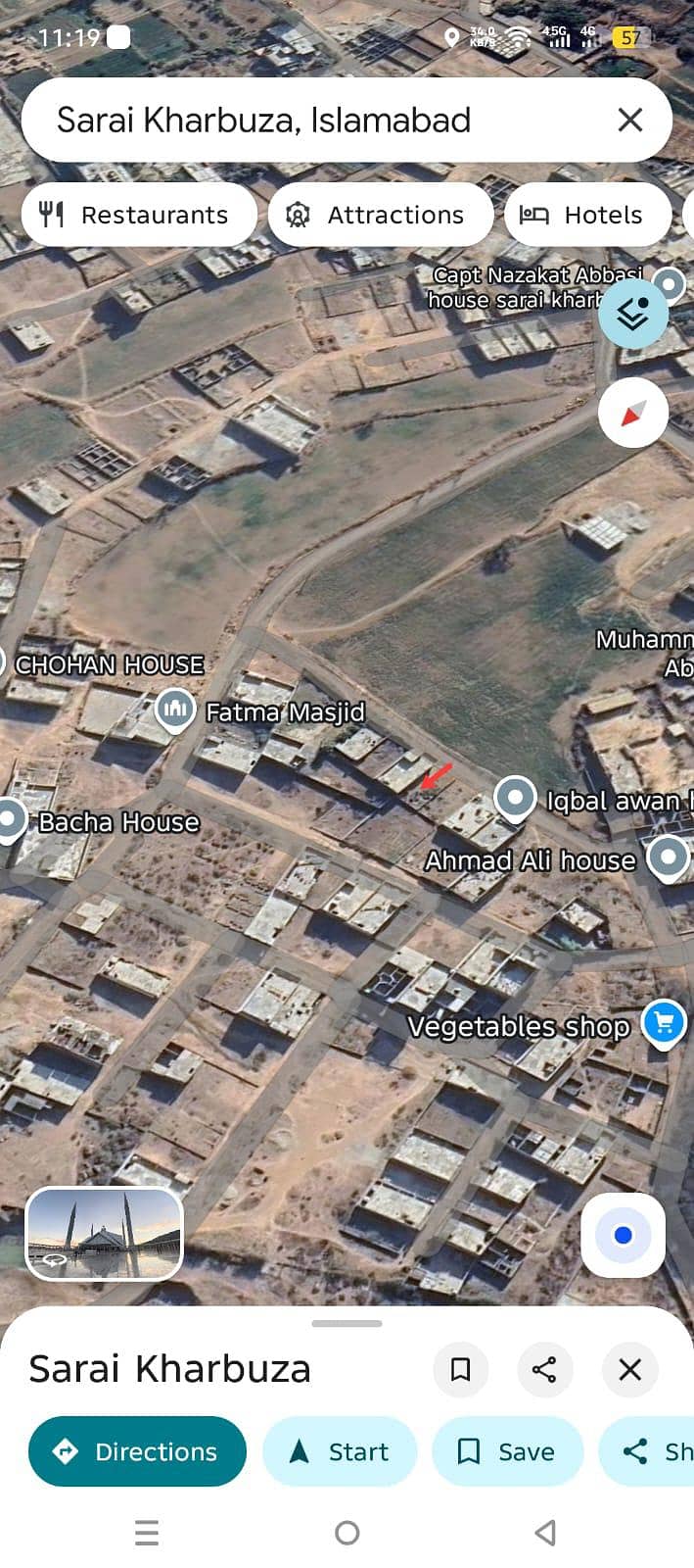 سرائے خربوزہ اسلام آباد سی ڈی اے سیکٹر سی 15 کے قریب 3