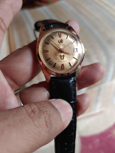 Radio green hours watch