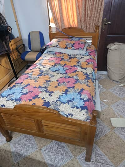 oak wood 1 bed