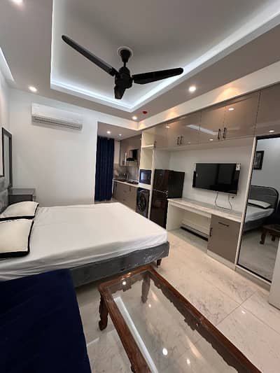 Fully Furnished Studio Flat Available For Rent The Springs Apartments Homes Canal Road Lahore