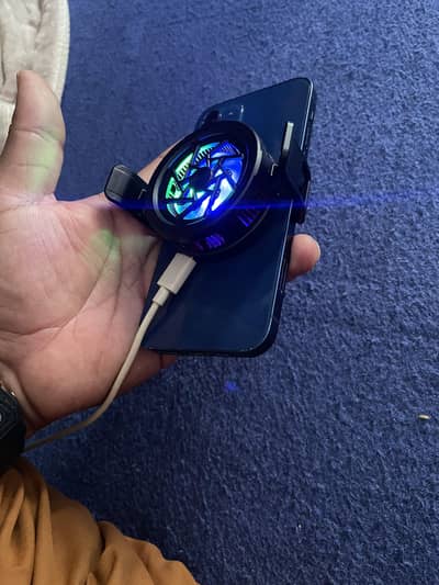 IPHONE 12 WITH COOLING FAN ALL OK PHONE FACE ID OK AIR TIIGHT  64GB