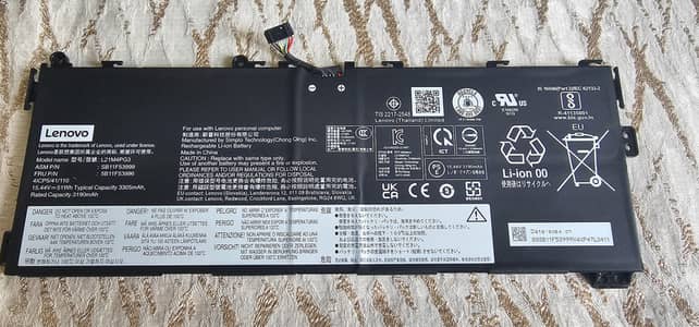 Brand New, Original and Genuine Lenovo 13W Yoga Laptop Battery