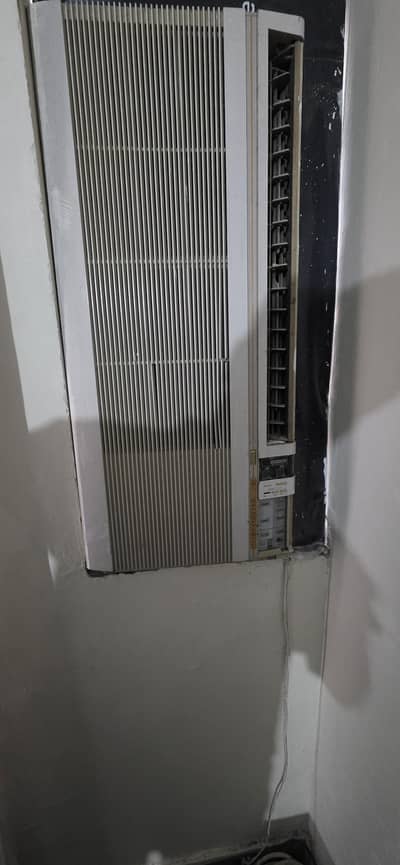 110v portable 0.75 ton window AC with convertor