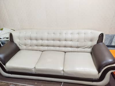 leather sofa (rexine sofa)