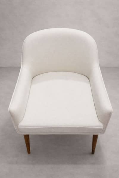Dining Chair (Luxury Mid Century Arm Chair) for Sale