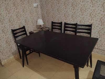 Dining Table with 5 chairs