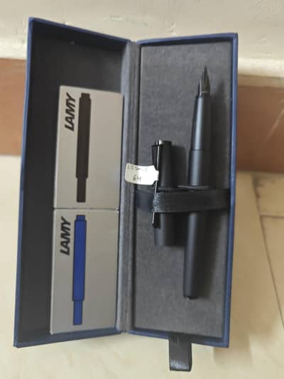 lamy fountain ink pen Lamy studio LX fountain pen all-black