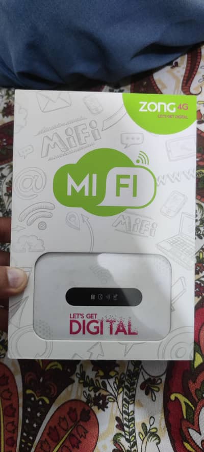 Zong 4G bolt+ Mifi