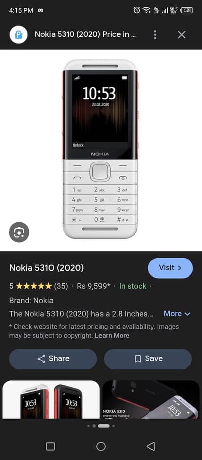 Nokia 5310 for sale