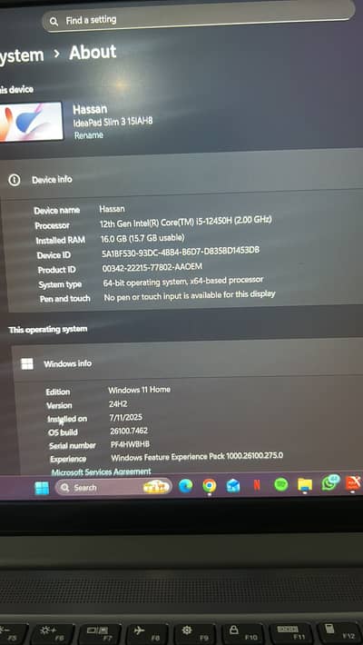 Lenovo Ideapad slim 3