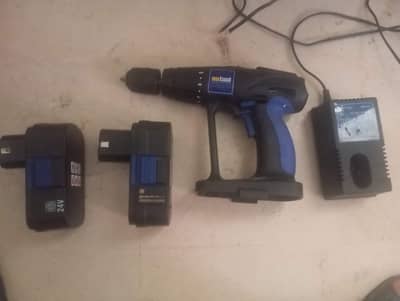 England Cordless Drill/Driver , 2 Batteries and Charger