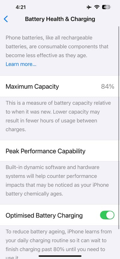 Apple IPhone 14 Plus 128 Gb Factory Unlock ESIM 84 Battery Health