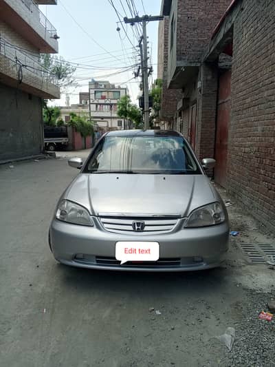 Honda civic 2002 03215672803