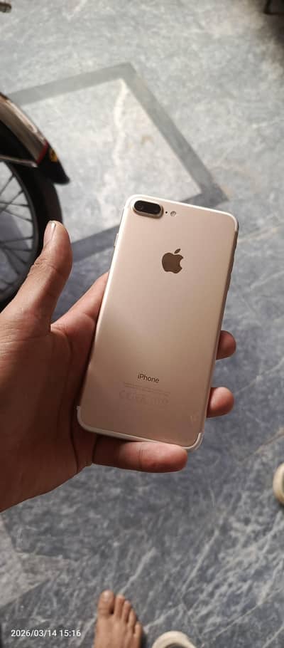 Iphone 7plus pta approved 128gb condition 10/9