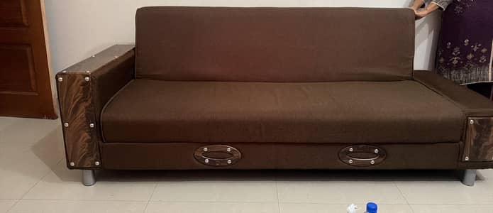 SOFA CUM BED FOR SALE 10/10
