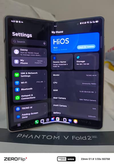Tecno Phantom V Fold2 12-512