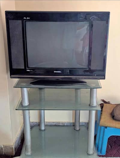 nobel tv with trolley