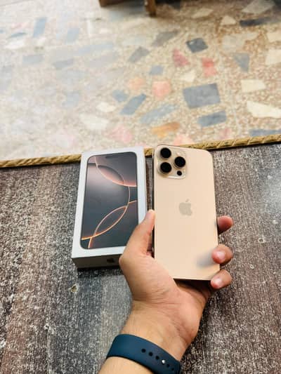 iphone 16 Pro Max with Box 256GB Non PTA Physical Esim