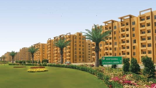 950 Sq Ft 2 Bedroom Flat Available For Sale in Precinct 19 BAHRIA TOWN KARACHI