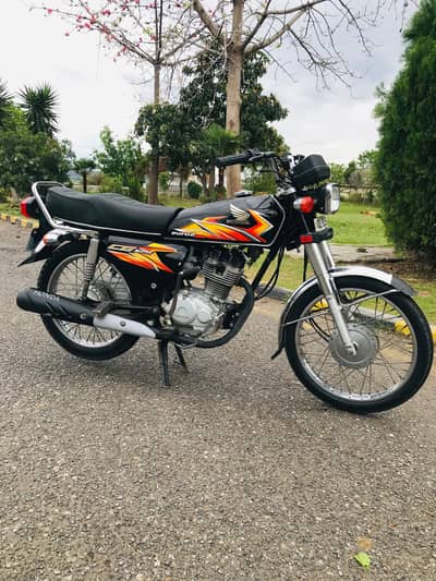 Honda 125 All Punjab nbr 2021 model total original bike