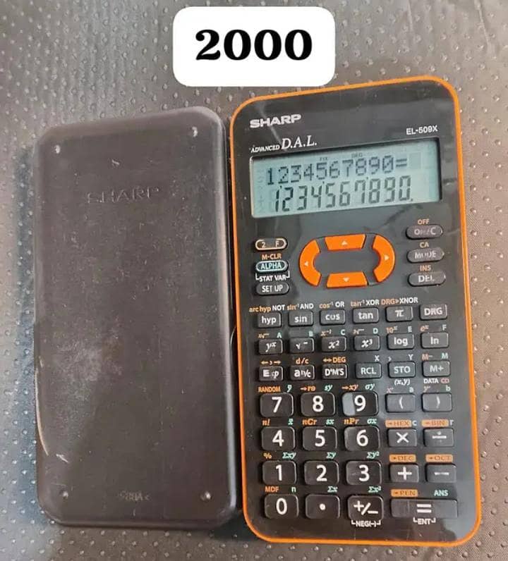 TEXAS INSTRUMENTS, SHARP TI-34 MULTIVIEW CALCULATORS 1