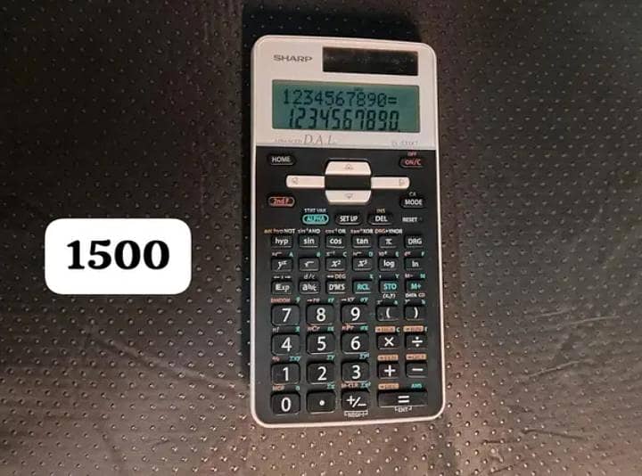 TEXAS INSTRUMENTS, SHARP TI-34 MULTIVIEW CALCULATORS 4