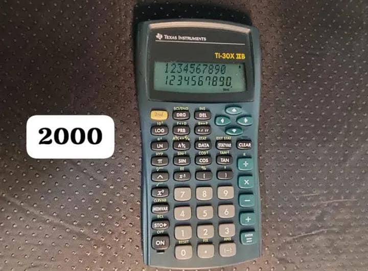 TEXAS INSTRUMENTS, SHARP TI-34 MULTIVIEW CALCULATORS 5