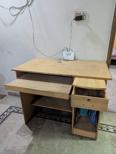 study table pure solid wood laptop table