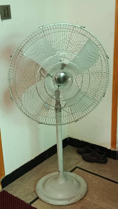 iron stand fan