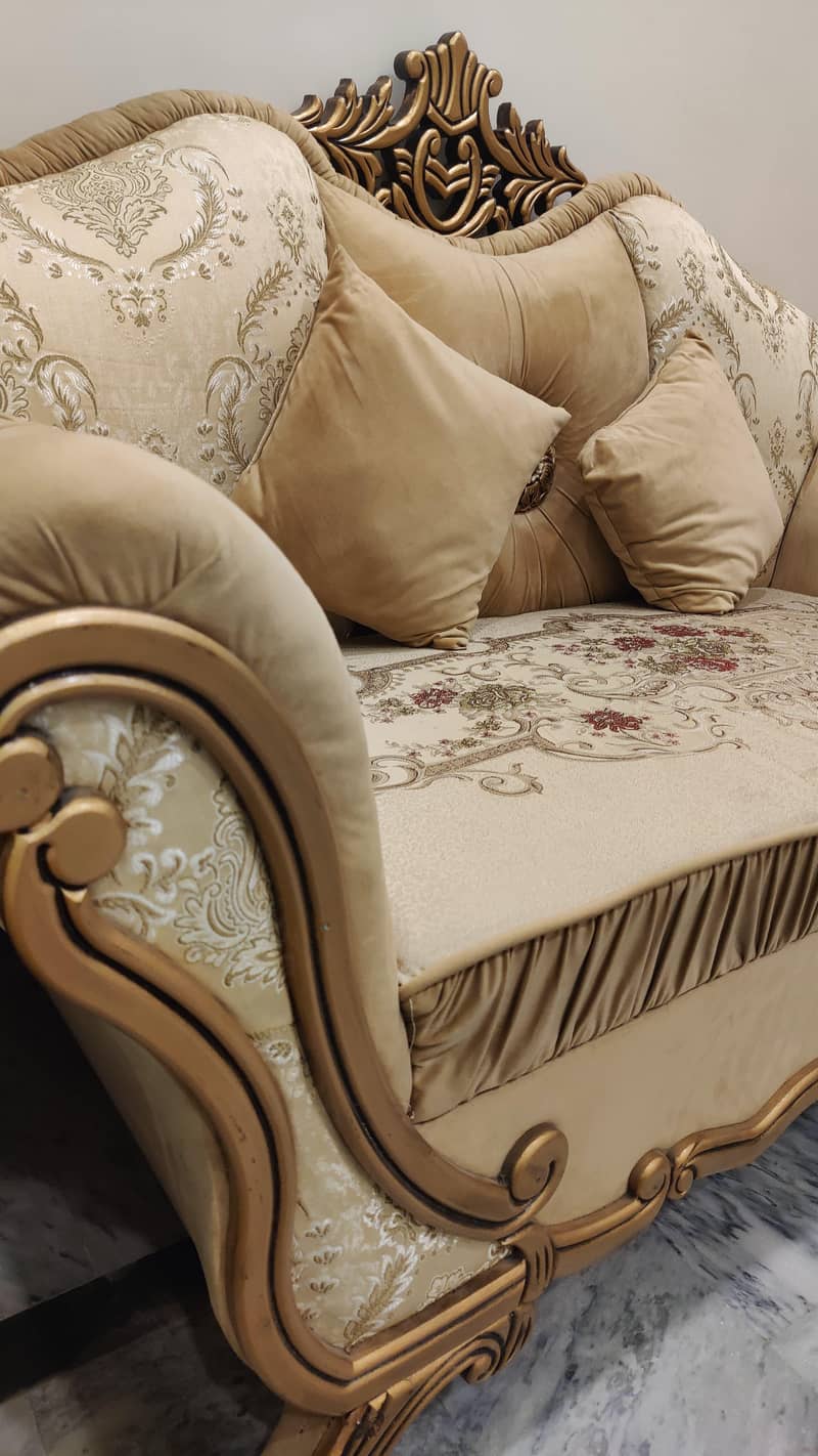 Sofa set 3+2+1 with table 2