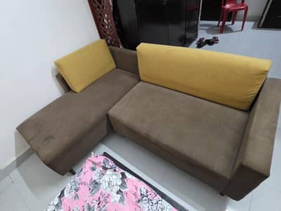  Interwood L-Shape Sofa Set (2 Pieces) – Excellent Condition