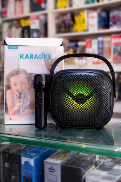 Wireless Karaoke Mic included Bluetooth, USB, and SD Card Support