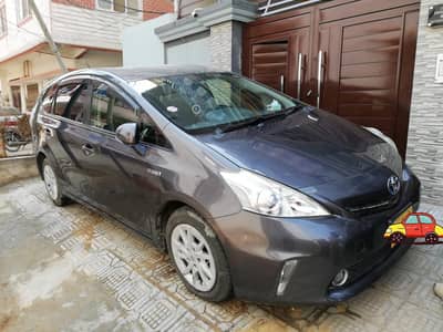Toyota Prius Alpha S 2013 Hybrid | Family Used | 90% Battery