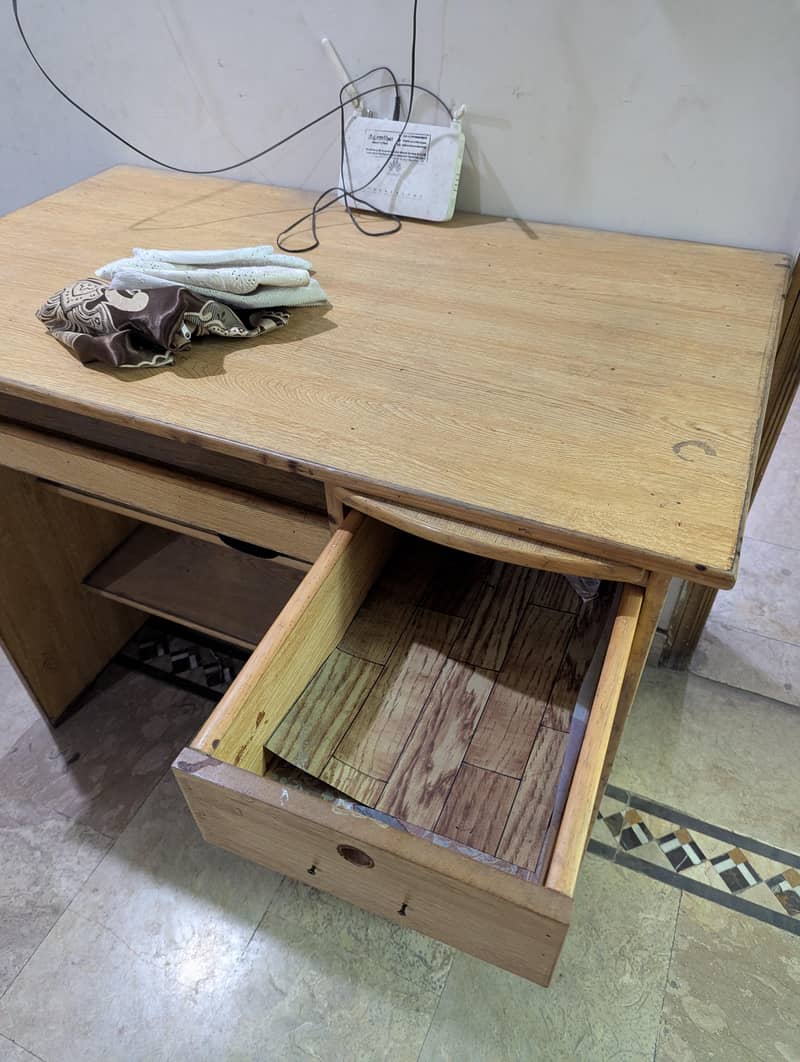 Study table computer table table wood table 1