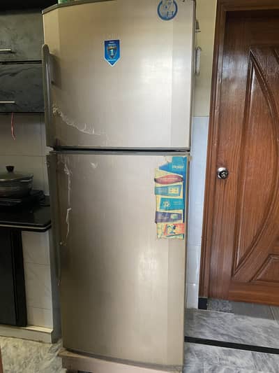 Haier Double Door Fridge HRF-380 13-14 CFT | Running Condition