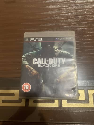 Call of duty black ops and black ops ll used 3 to 4 times only for ps3