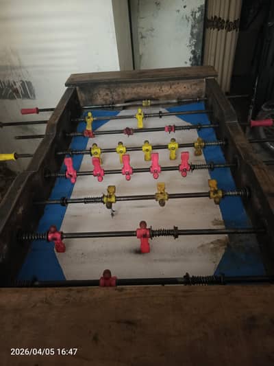 football game/fuseball/table tennis/carrom/snooker