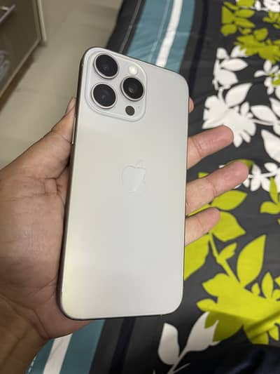 iPhone 15 Pro Max 256Gb HK Natural Titanium PTA Approved