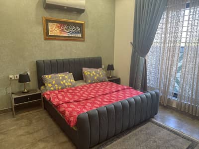 Modern Designer Bed Set (Bed + Side Tables + Spring Mattress)