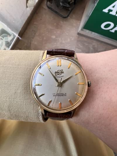 Enicar manual wind  original watch