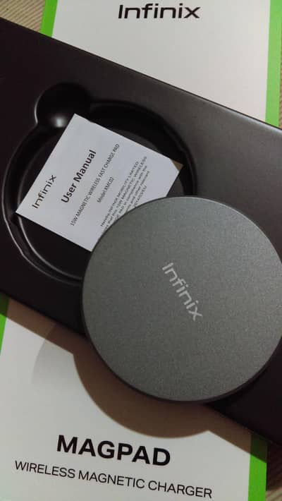 Infinix Magpad wireless  charger 15w fast wireless charging pad