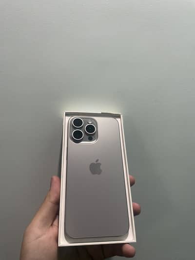 iPhone 15 Pro Max 256gb NoN PTA