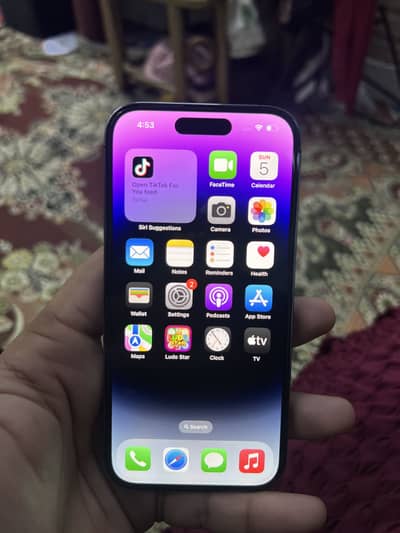 iPhone 14 pro pta dual e sim scratchless 10/10 condition