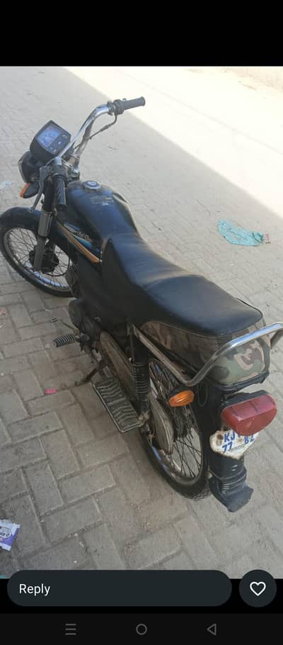 bike ki body par kaam hay bass baqi engine pack hay or koi kaam nh hay