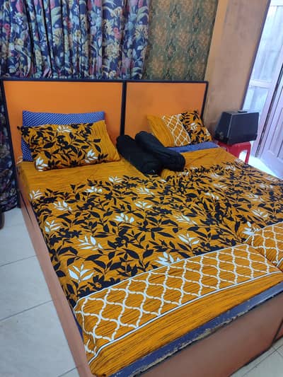 pure lasani wood bed set